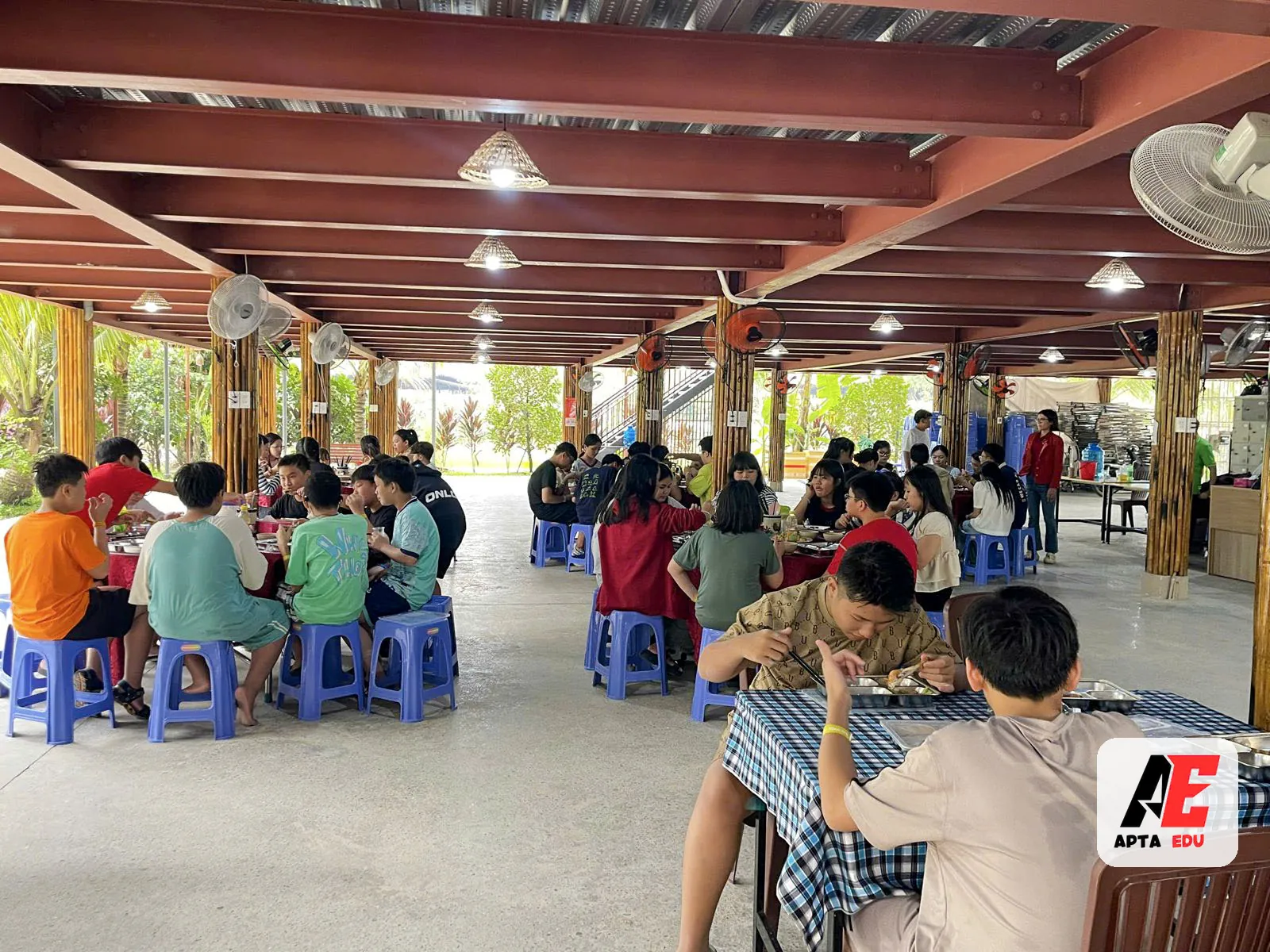 Học nhóm ngoài trời
